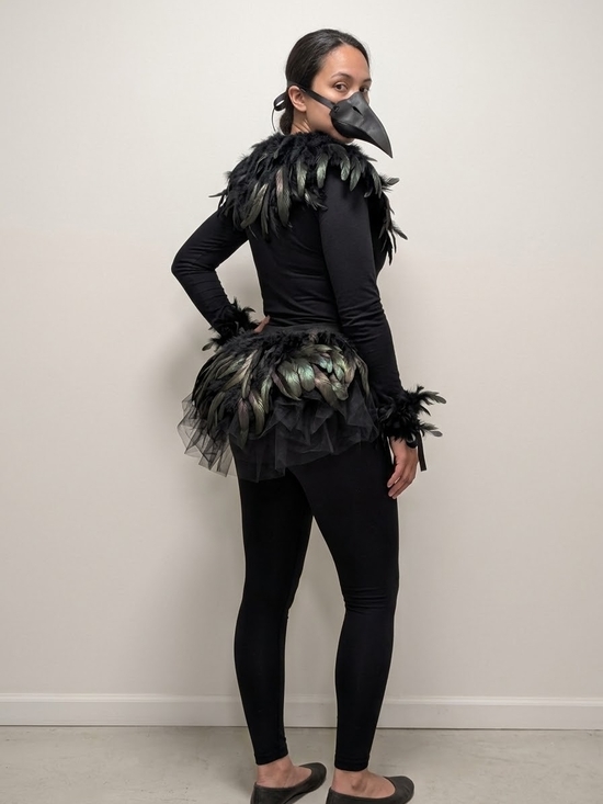 None Accessories - Handmade Raven Costume